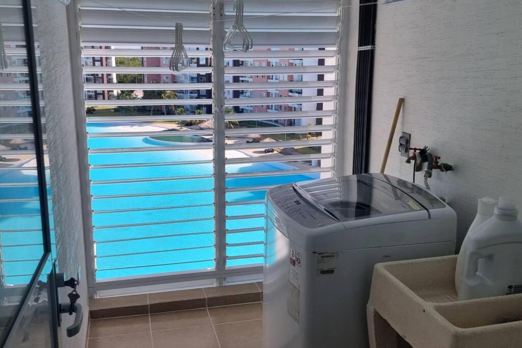 Departamento Con Laguna Artificial 칸쿤 외부 사진