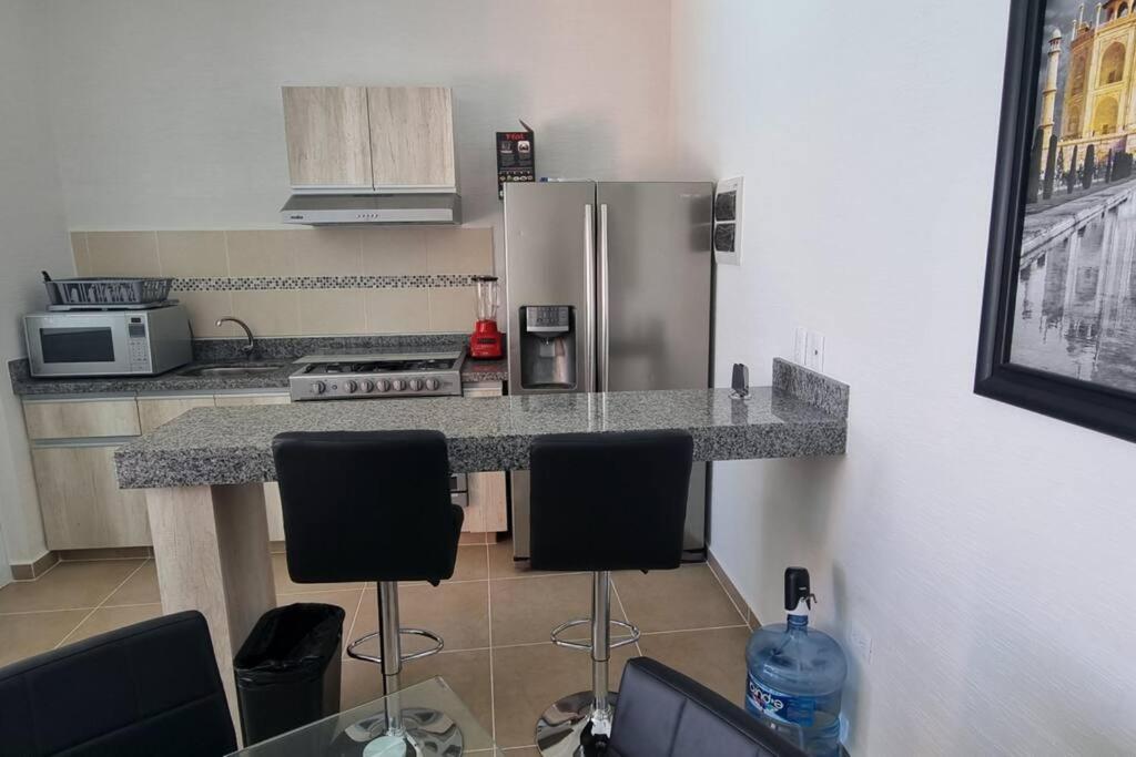 Departamento Con Laguna Artificial 칸쿤 외부 사진